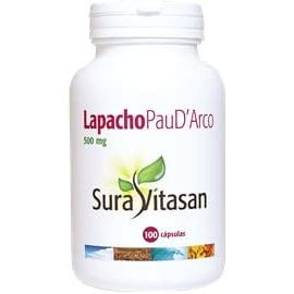 Lapacho Pau d'Arco extracto 500 mg 100 cápsulas