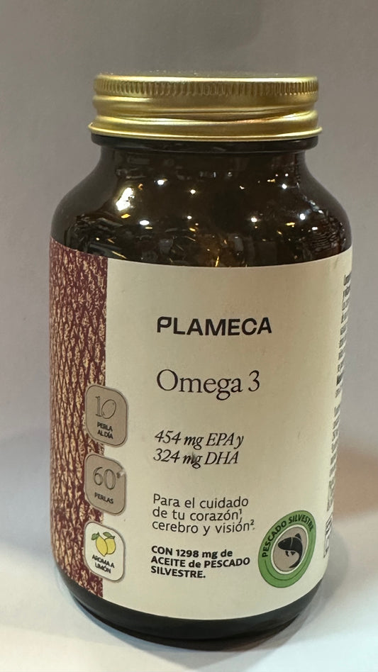 Omega 3 1298 mg EPA 454 mg DHA 324 mg 60 cápsulas