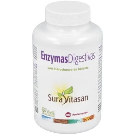 Enzimas digestivas 100 cápsulas