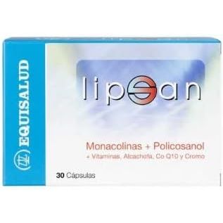 Lipsan red rice artichoke garlic CoQ10 B vitamins 30 capsules