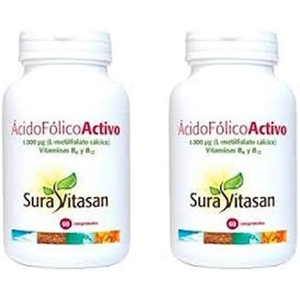 Ácido Fólico 1000 mcg Activo