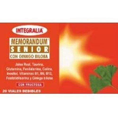 Memorandum Senior complejo vitamínico 20 ampollas