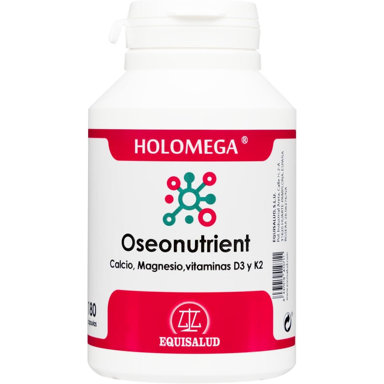 Complejo vitamínico salud ósea 180 cápsulas