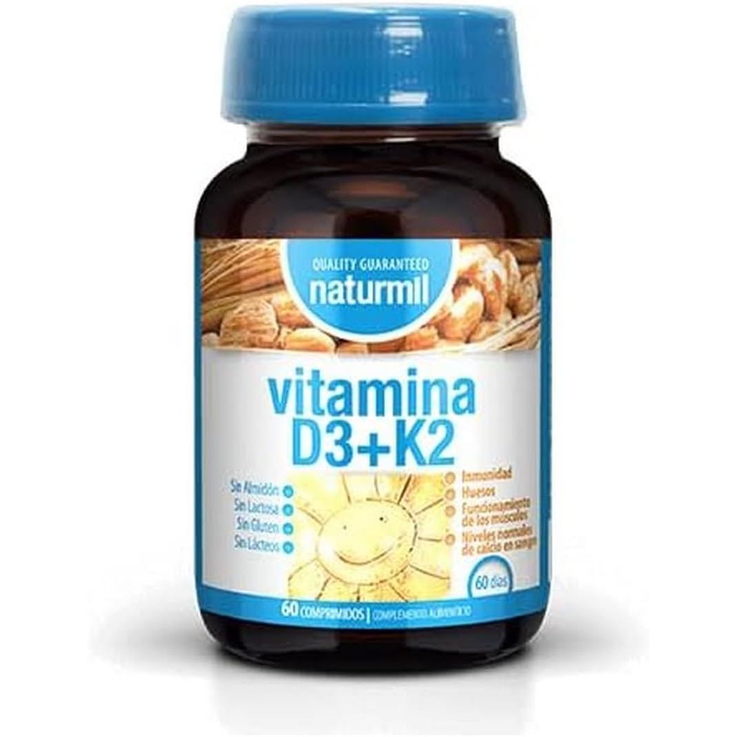 Vitamina D3 K2 60 comprimidos