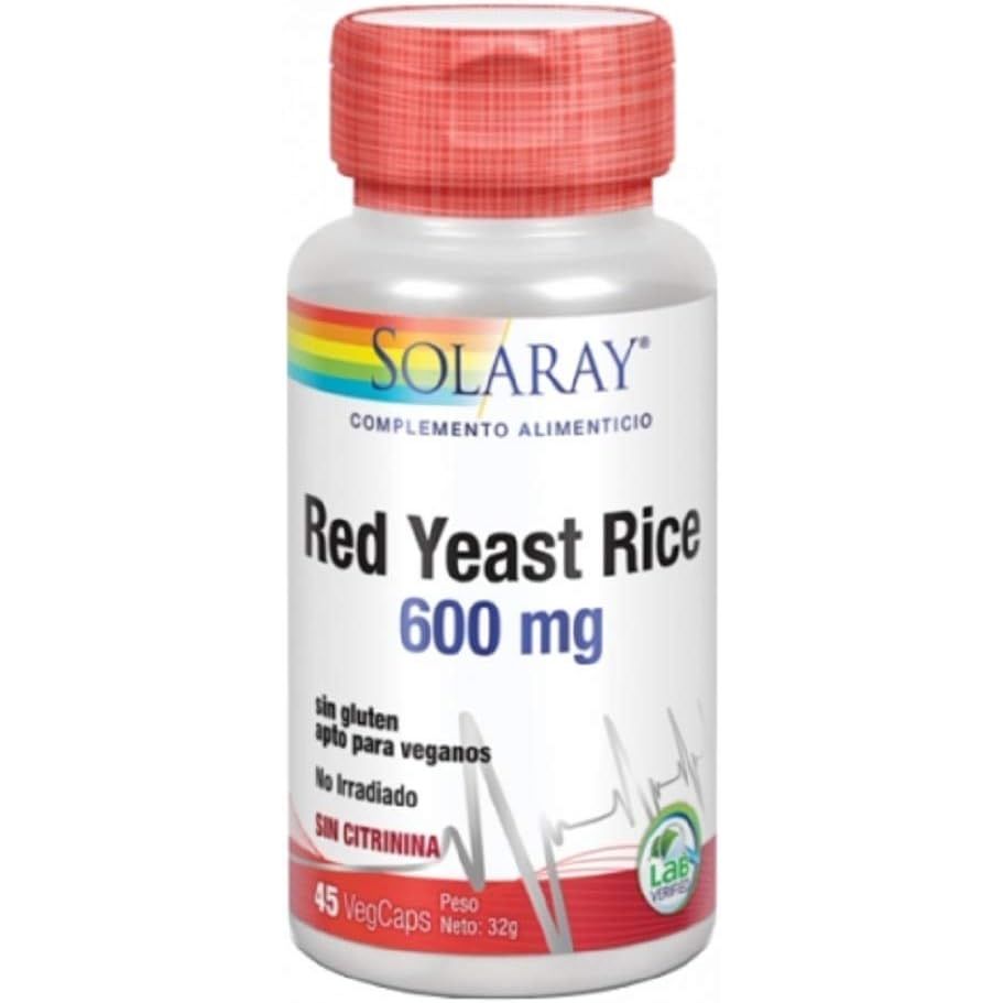 Levadura roja de arroz 45 cápsulas