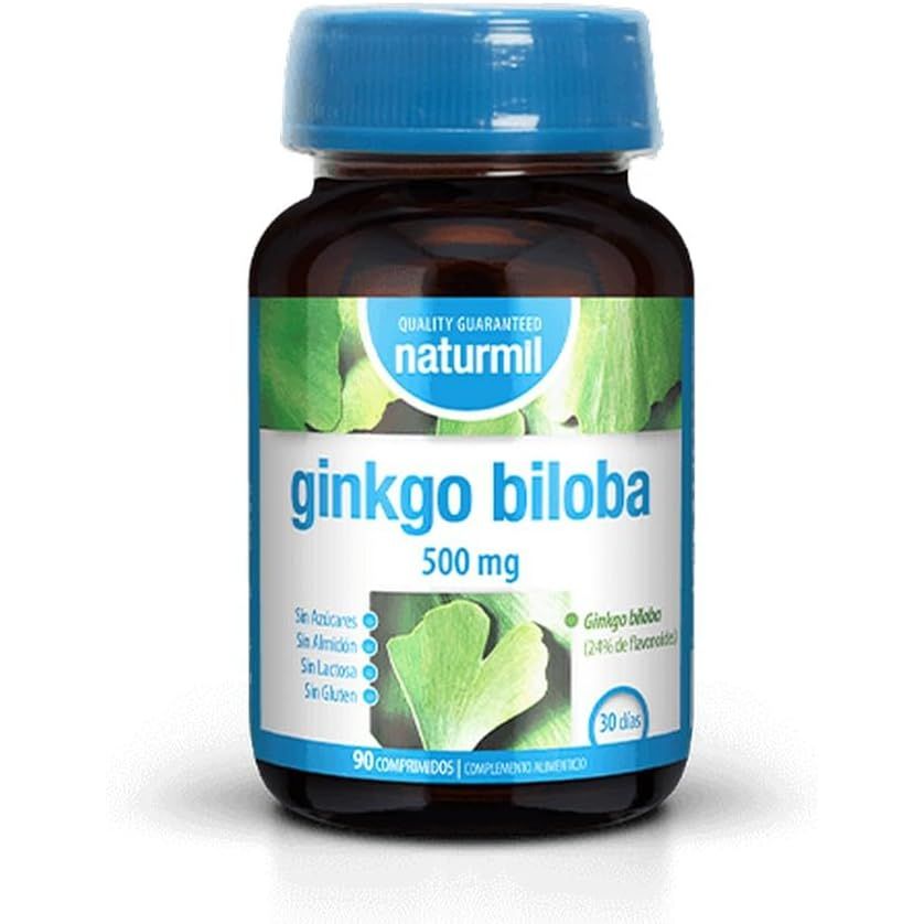 Ginkgo biloba 500 mg 90 comprimidos