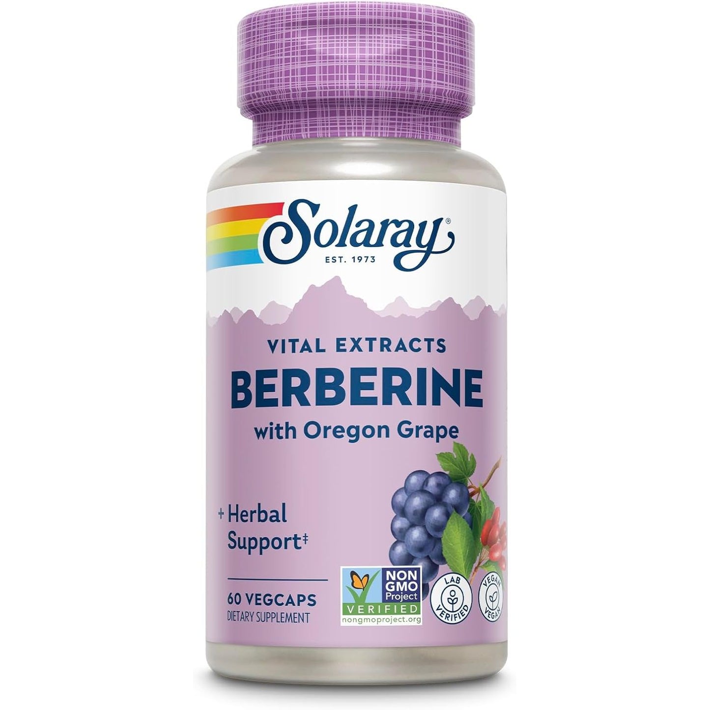 Berberina extracto 60 cápsulas veganas