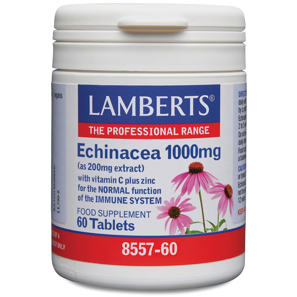 Equinácea extracto 1000 mg 60 comprimidos