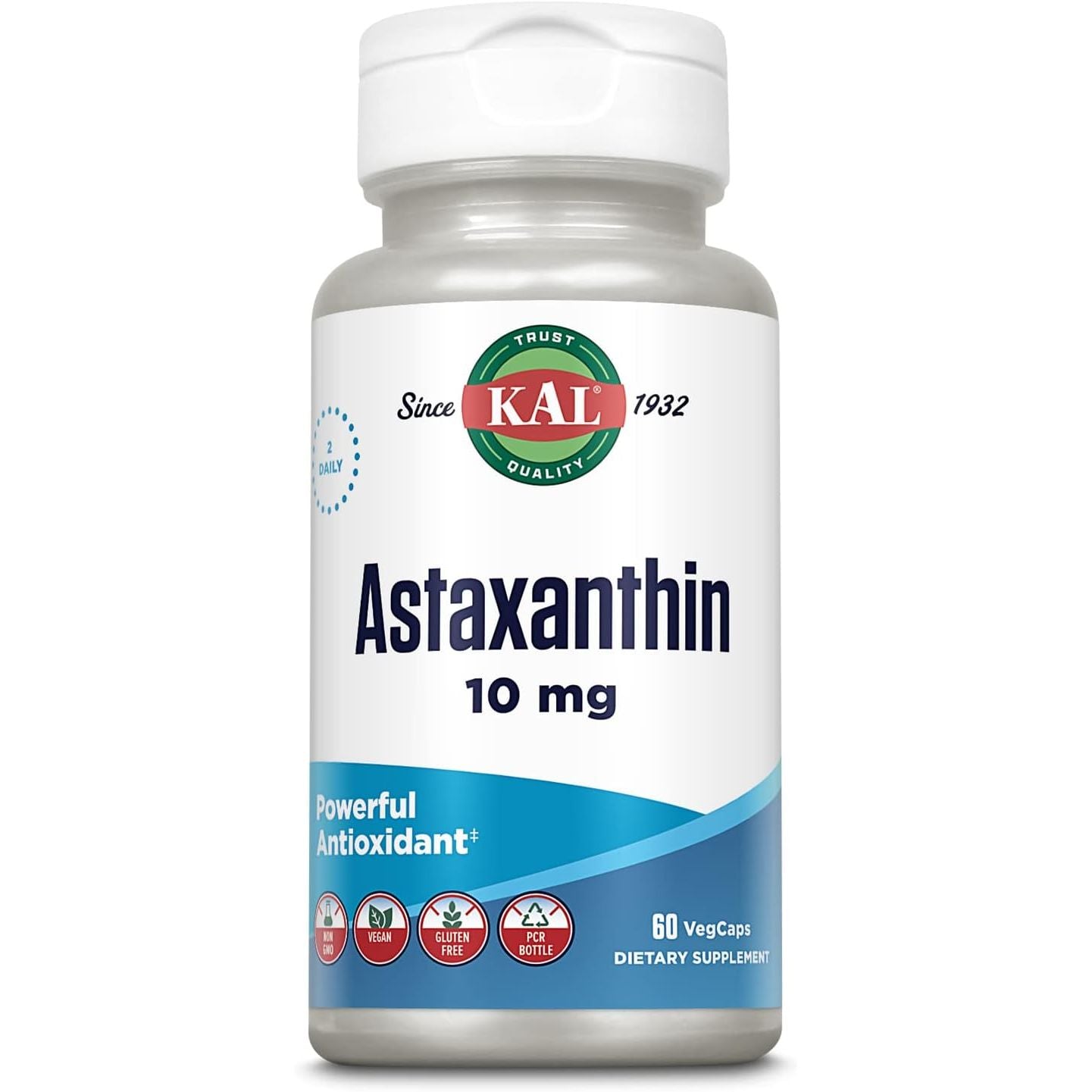 ASTAXANTHIN 10 MG 60 CAPSULAS