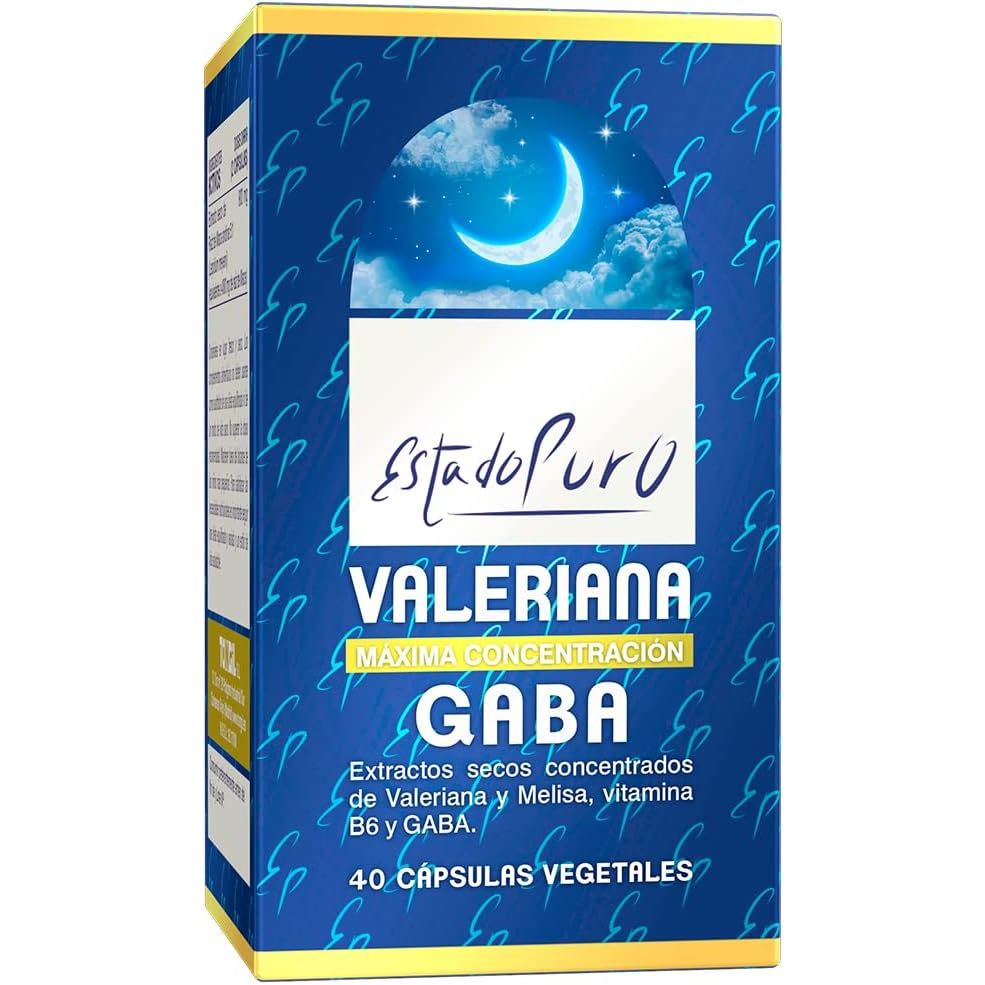 Valeriana GABA 40 cápsulas