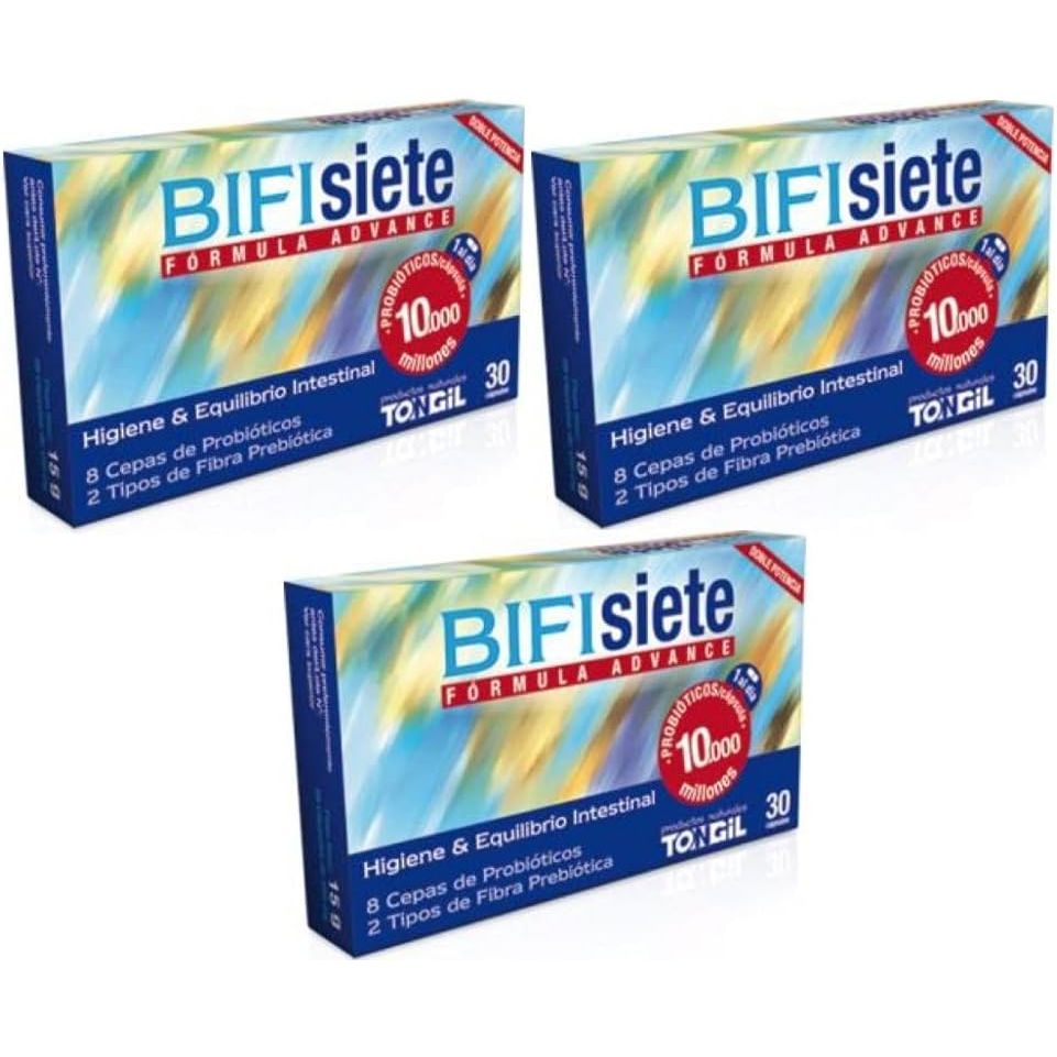 Bifisiete 30 cápsulas (Pack 3)