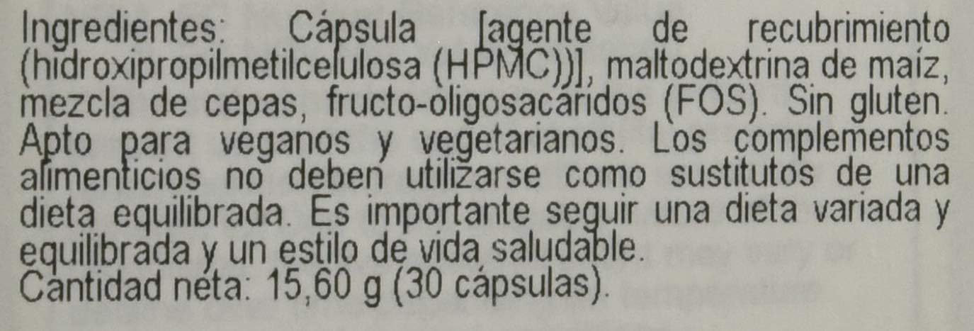 Health Aid Moodprobio 30Billion Vegan 30Vcaps. 0.021 21g