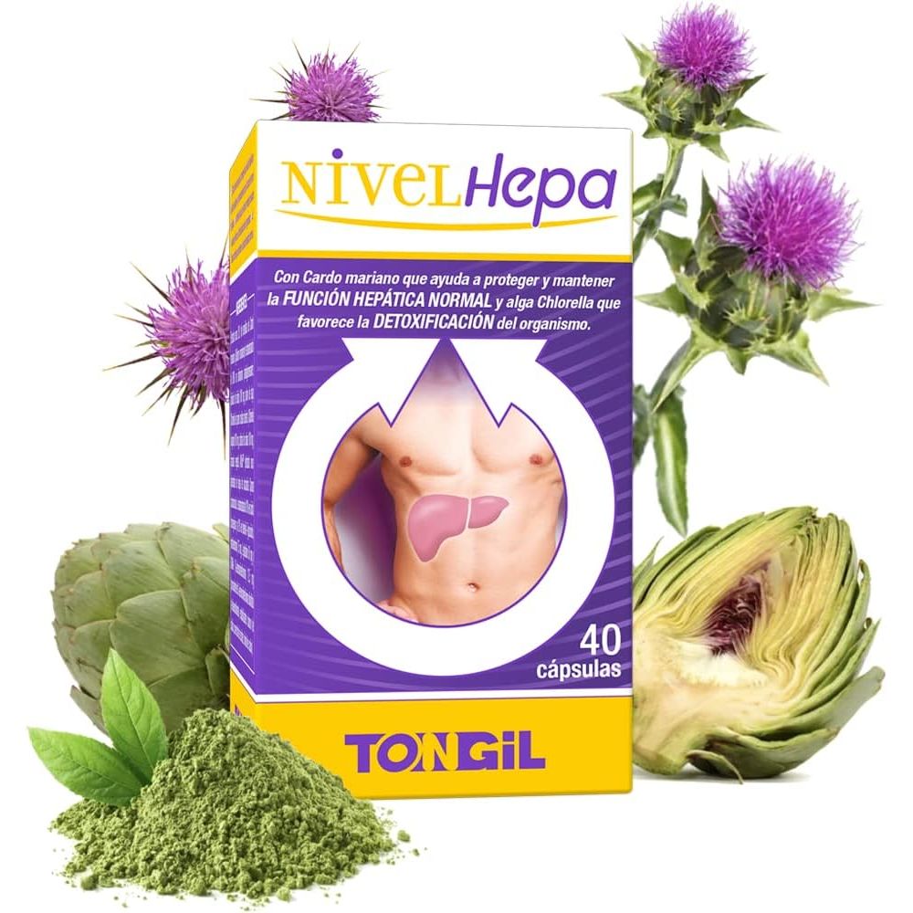 Nivelhepa Milk thistle Artichoke SAMe Glutathione 40 capsules