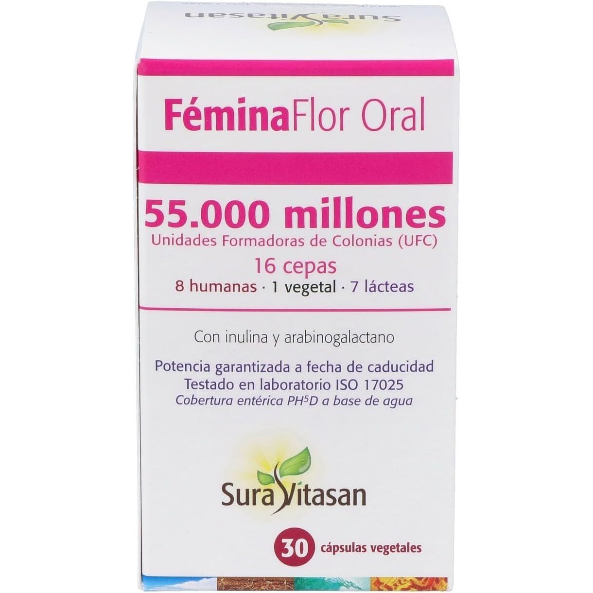 Femina oral flower probióticos 30 cápsulas