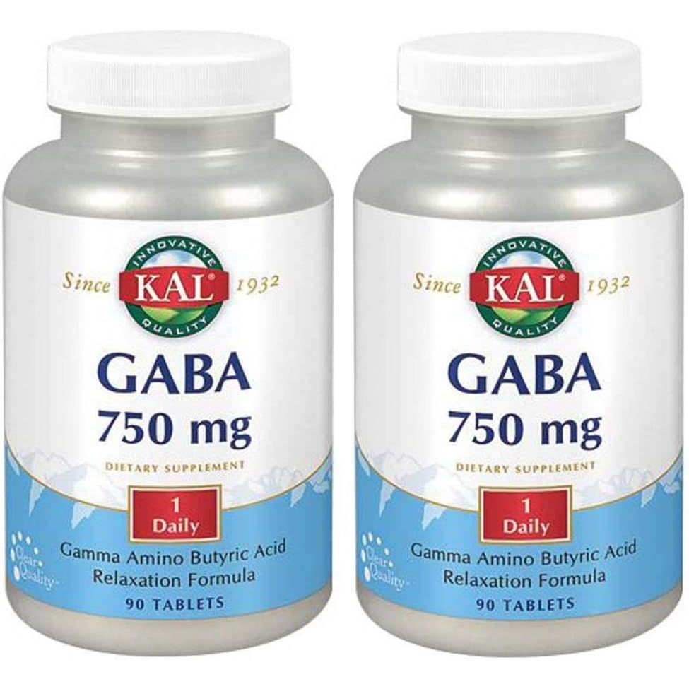 GABA 750 mg Pack 2 (180 cápsulas)