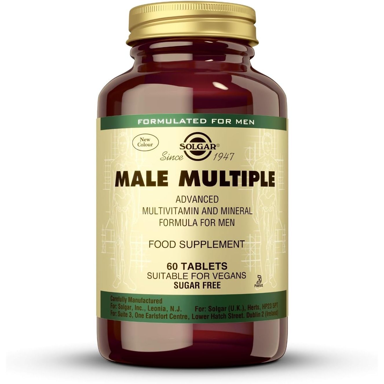 Multivitamínico masculino licopeno saw palmetto 60 comprimidos