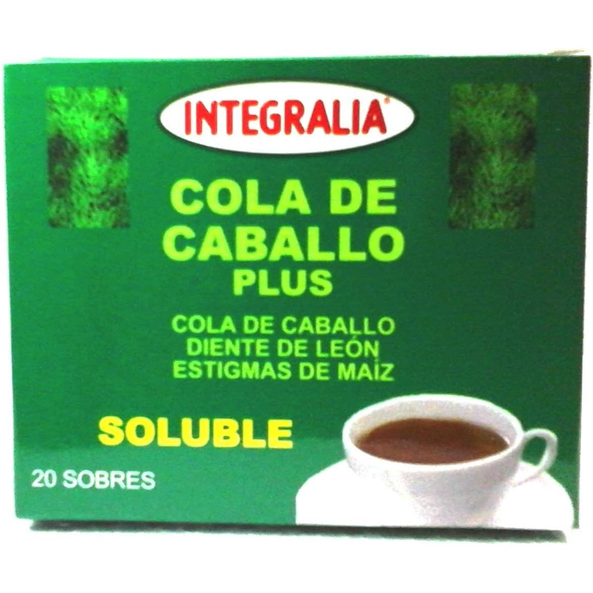 Cola de caballo Plus 20 sobres solubles