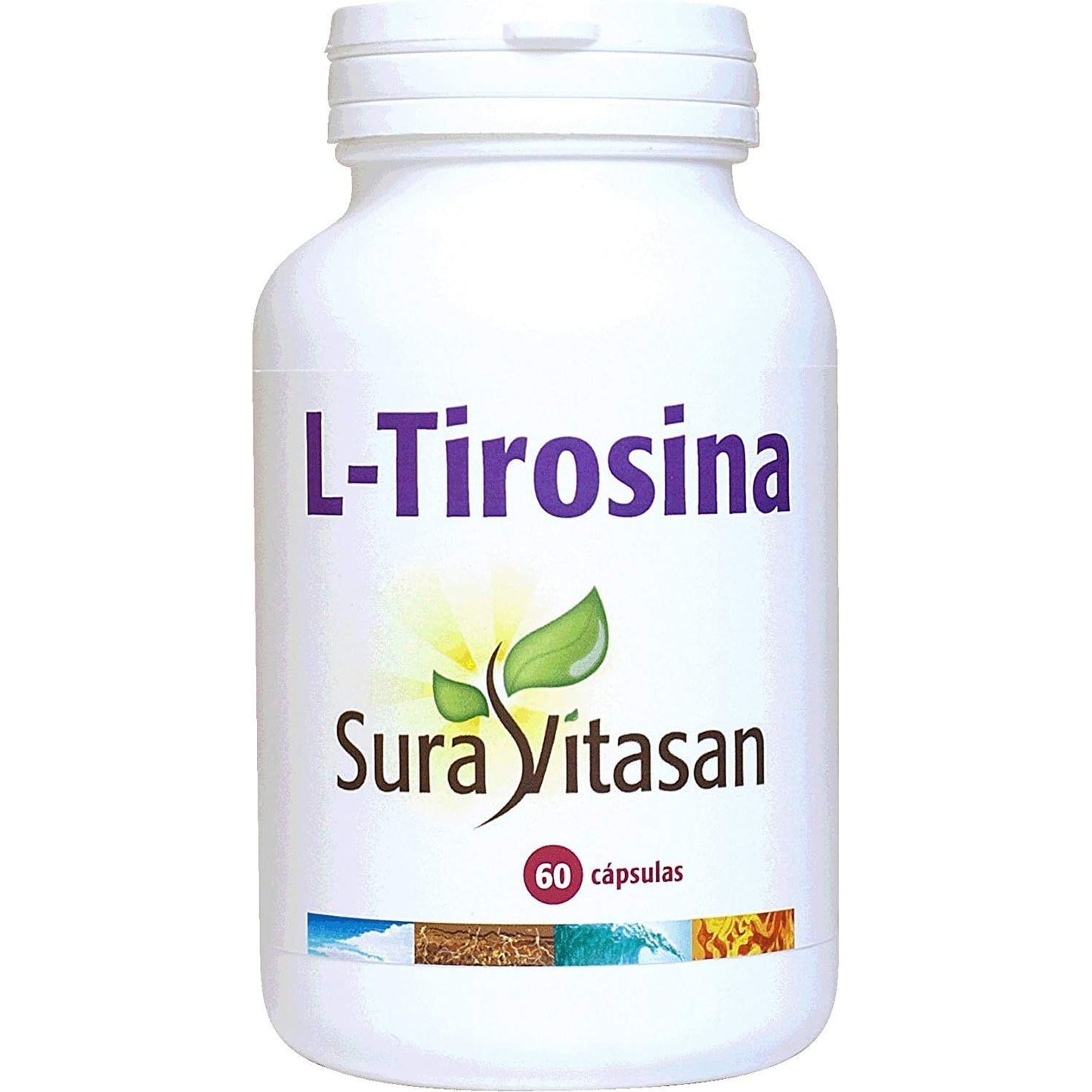 L-tirosina 500 mg 60 cápsulas