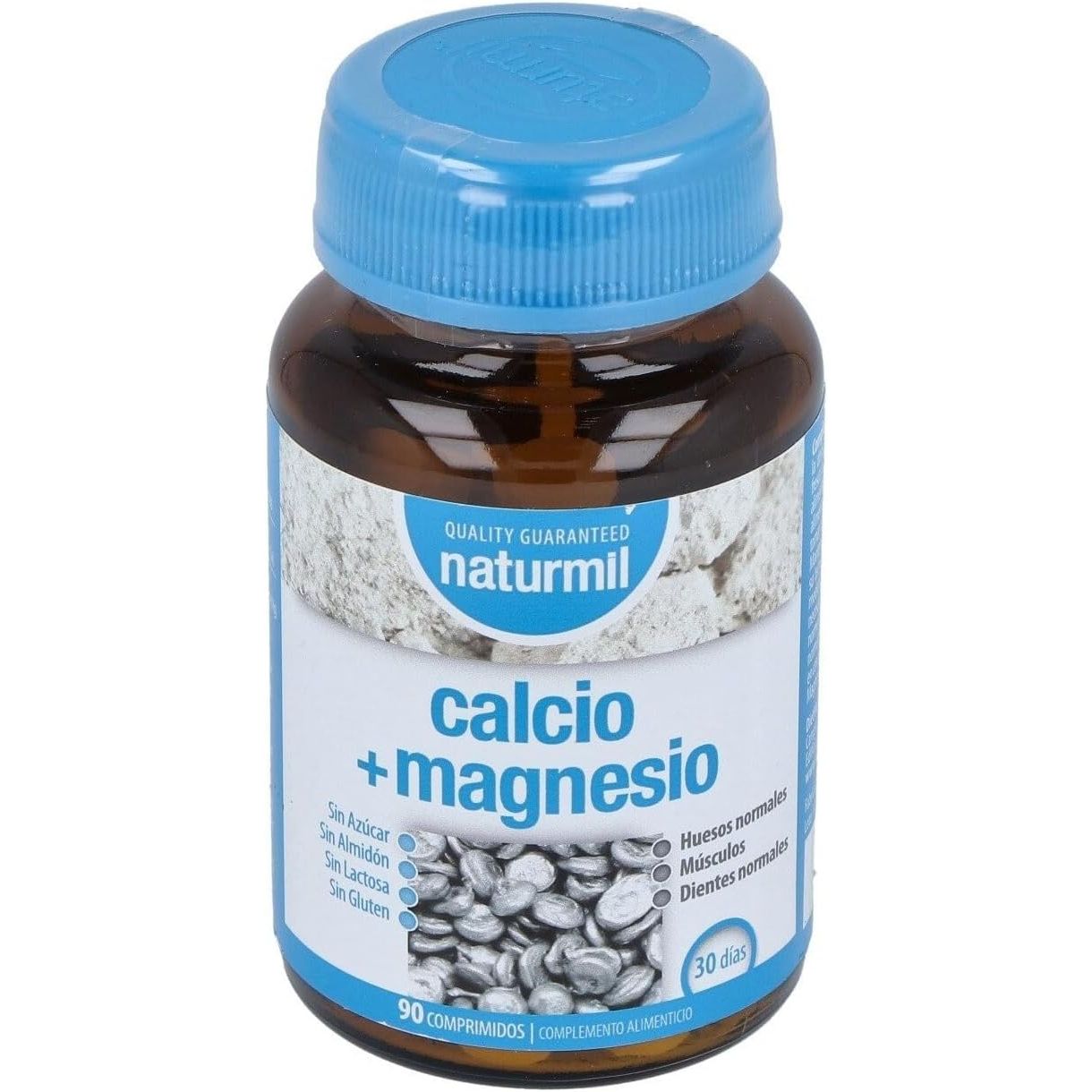 Calcio + magnesio quelado 90 cápsulas