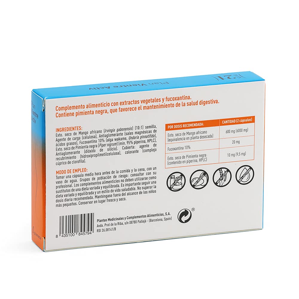 Plameca - Active Belly Plan, 45 Capsules