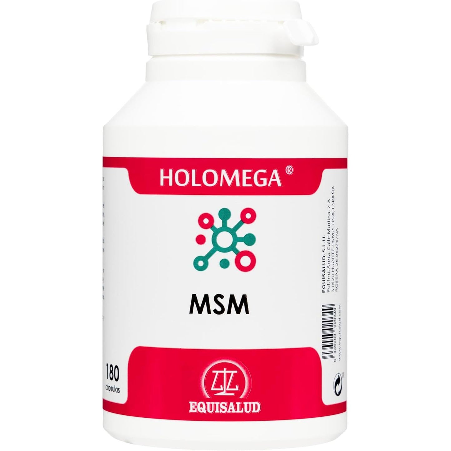 MSM metilsulfonilmetano 180 cápsulas