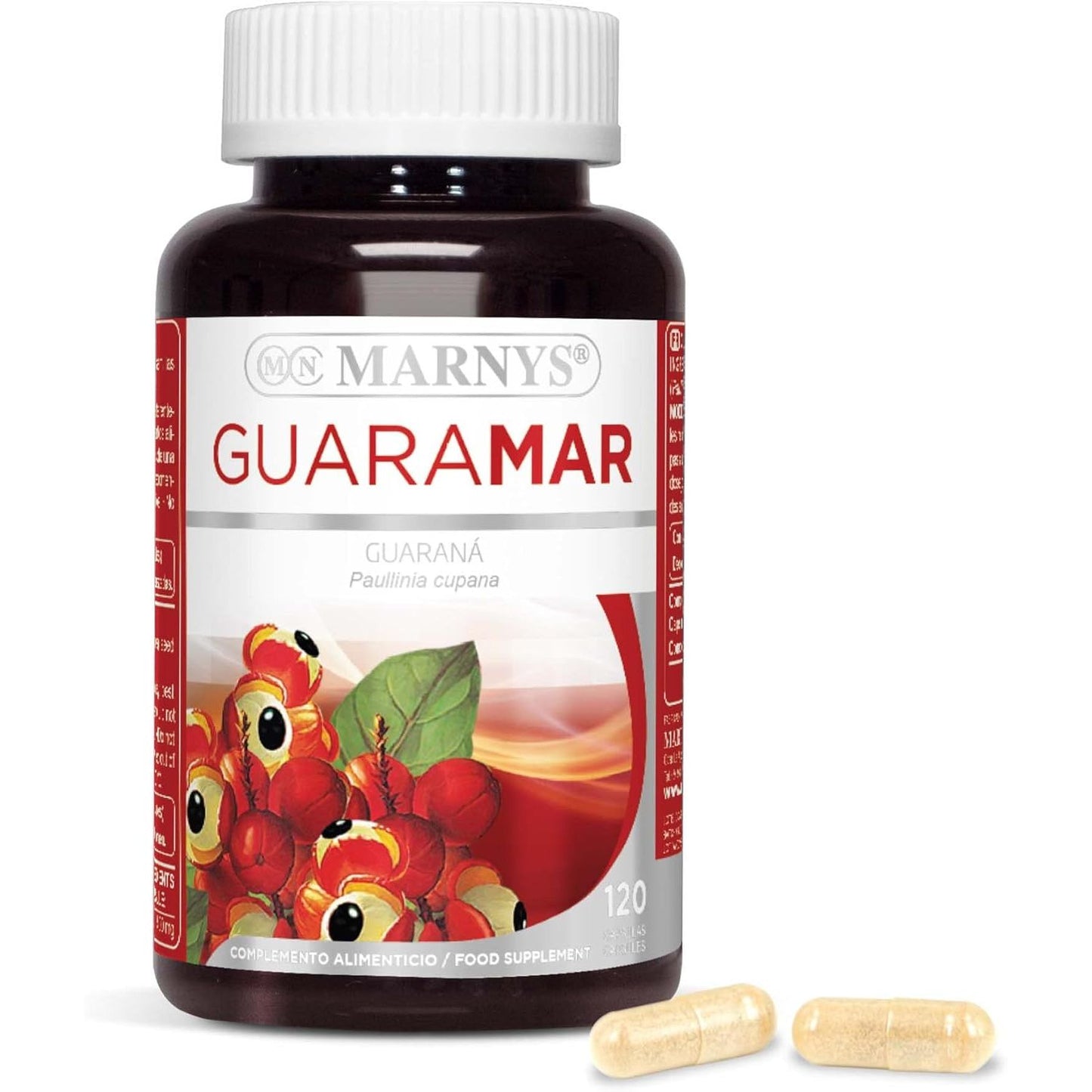 Guaramar Guaraná 500 mg 120 capsules