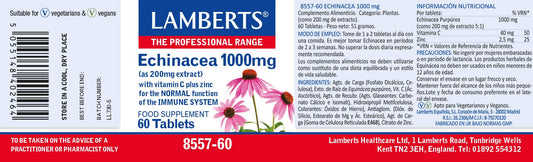Lamberts Echinacea 1000mg - 60 Tablets