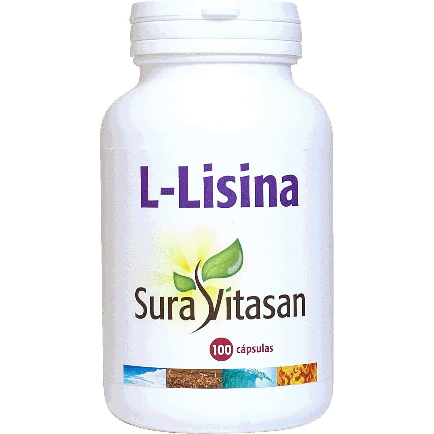 L-lisina 500 mg 100 cápsulas