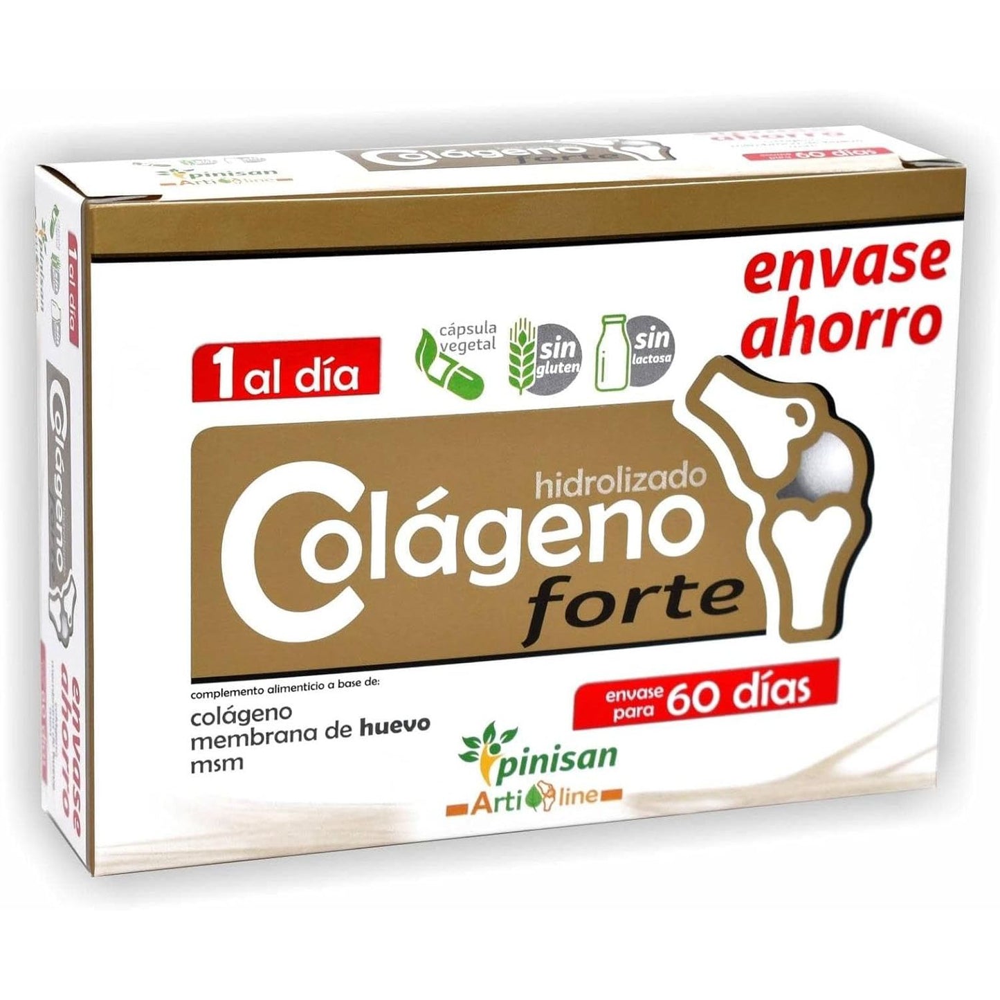 Colágeno marino OVOMET® MSM vitamina C 30 cápsulas