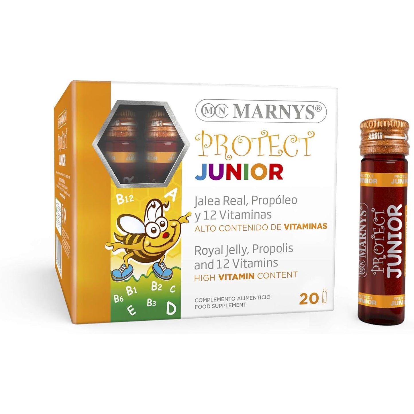 Jalea real própolis 12 vitaminas infantil 20 viales