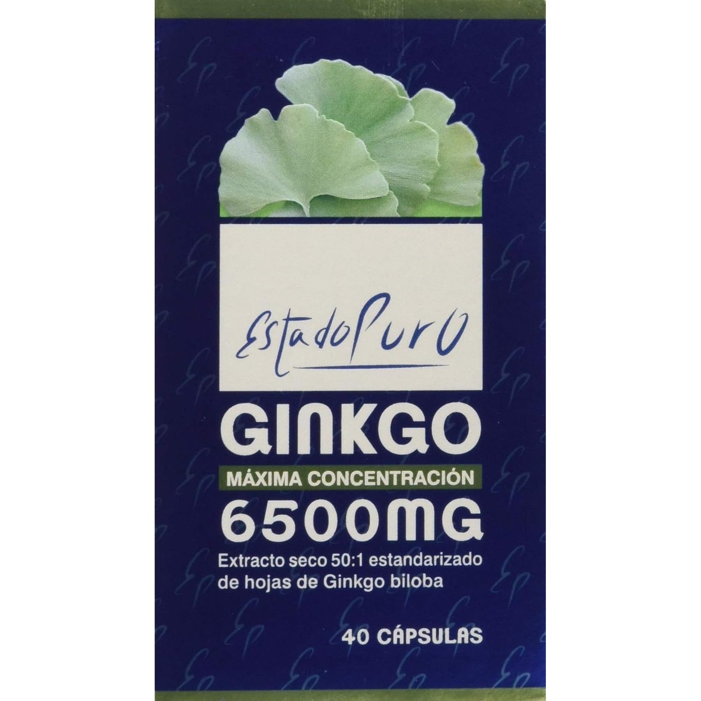 Ginkgo 6500 mg 40 cápsulas (Pack 2)