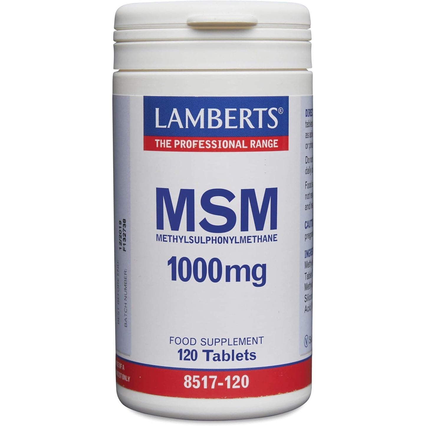 MSM 1000 mg 120 tablets