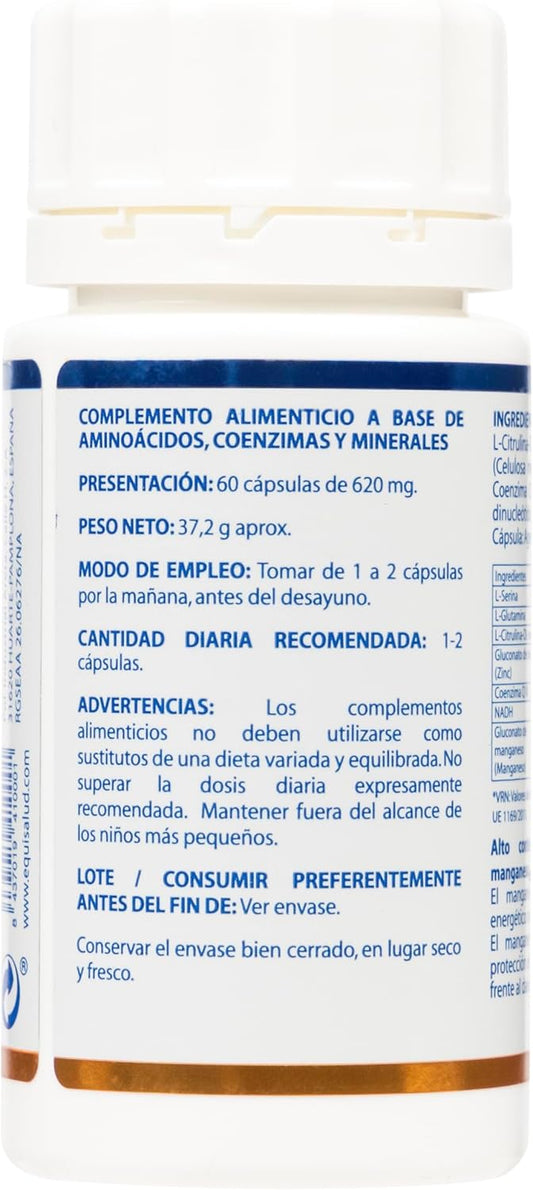 Holoram Enami NADH by Equisalud, 60 Capsules