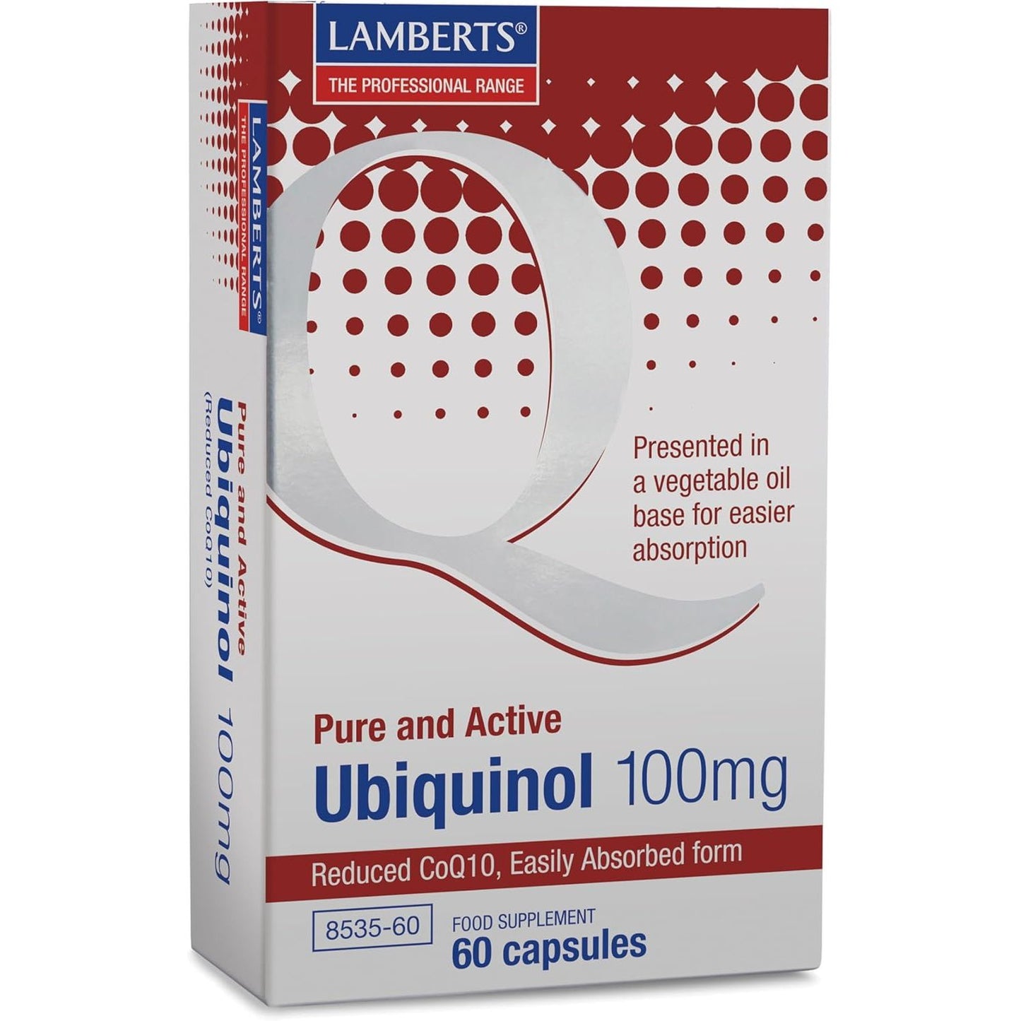Ubiquinol 100 mg coenzima Q10 60 cápsulas