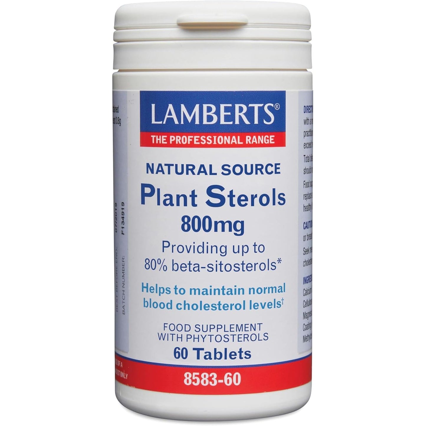 Esteroles vegetales 800 mg 60 comprimidos