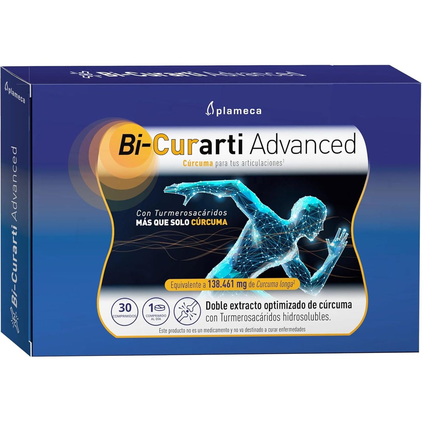 Bi-Curarti avanzado doble extracto cúrcuma ultra potencia 30 comprimidos