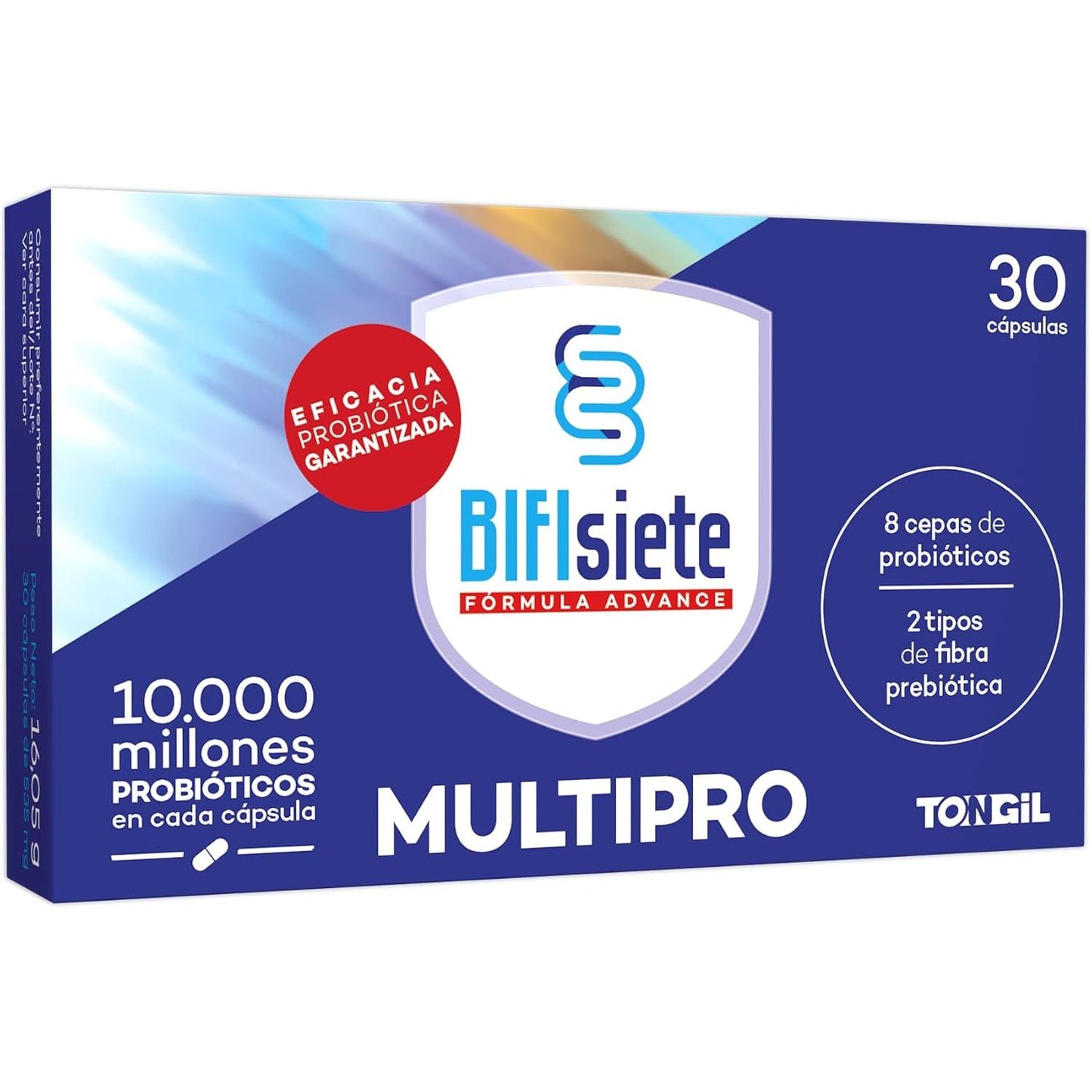 Probióticos bifisiete 10.000 millones UFC 30 cápsulas