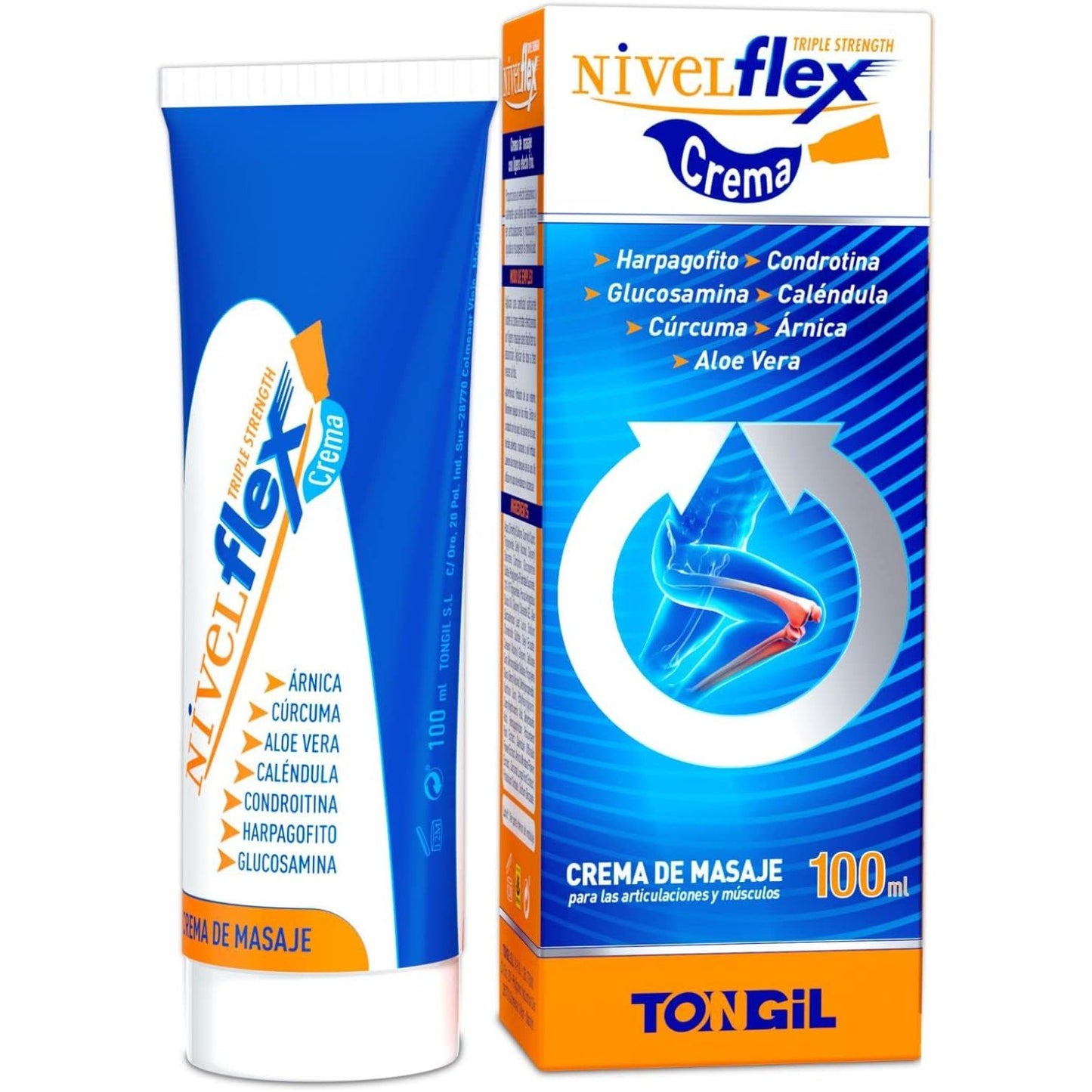 Nivelflex crema árnica MSM arpagofito 100 ml
