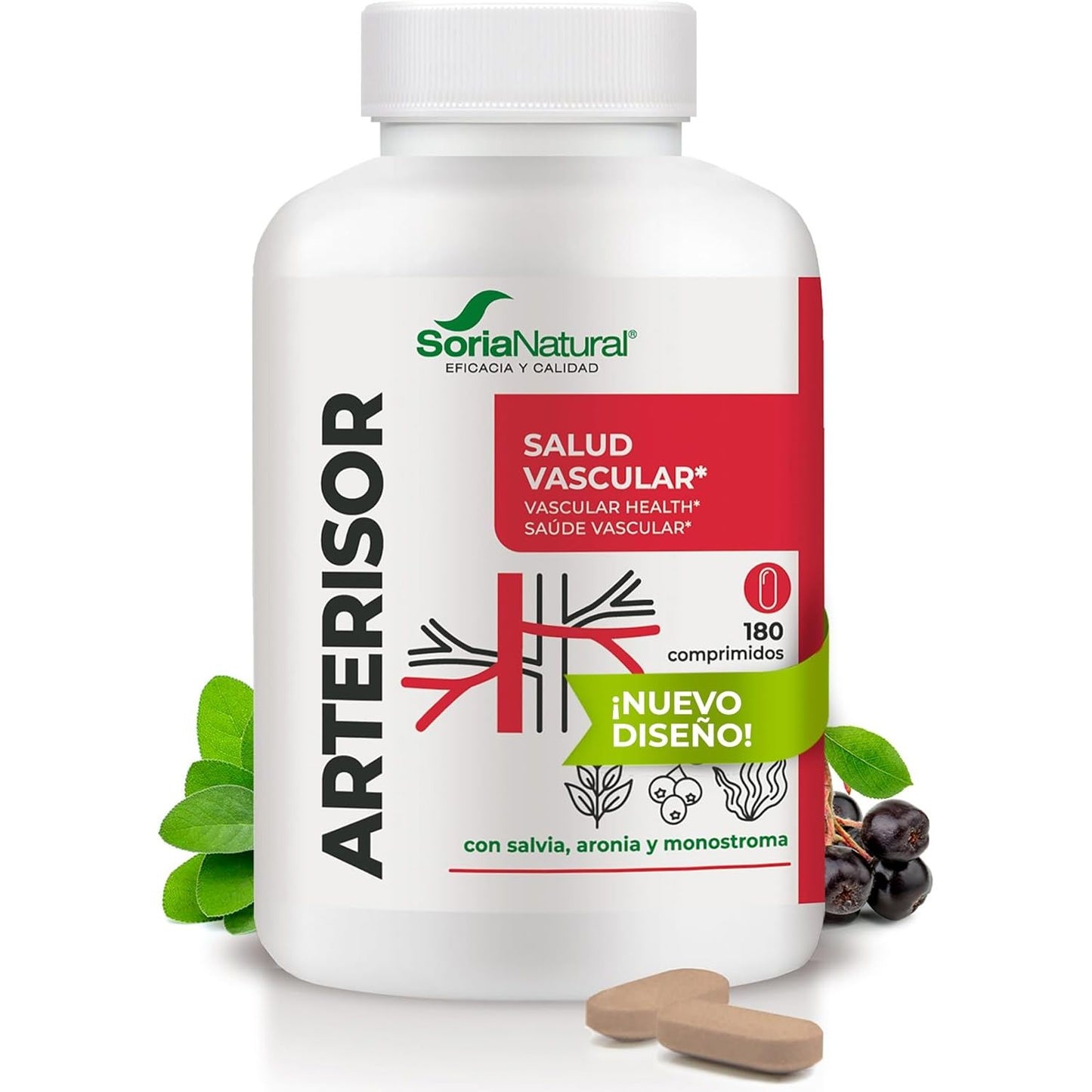 Arterisor cardiovascular sage aronia monostroma 180 tablets