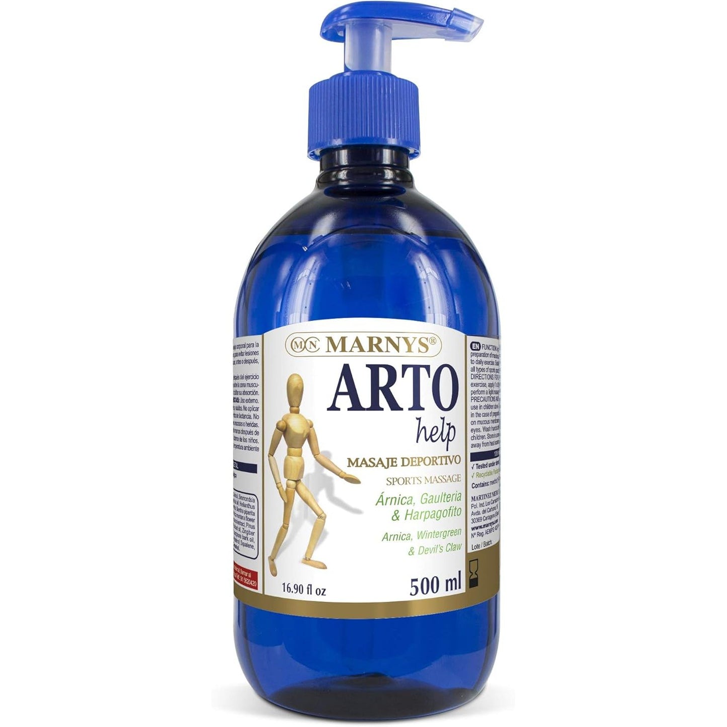 Artohelp masaje deportivo aceite articulaciones 500 ml