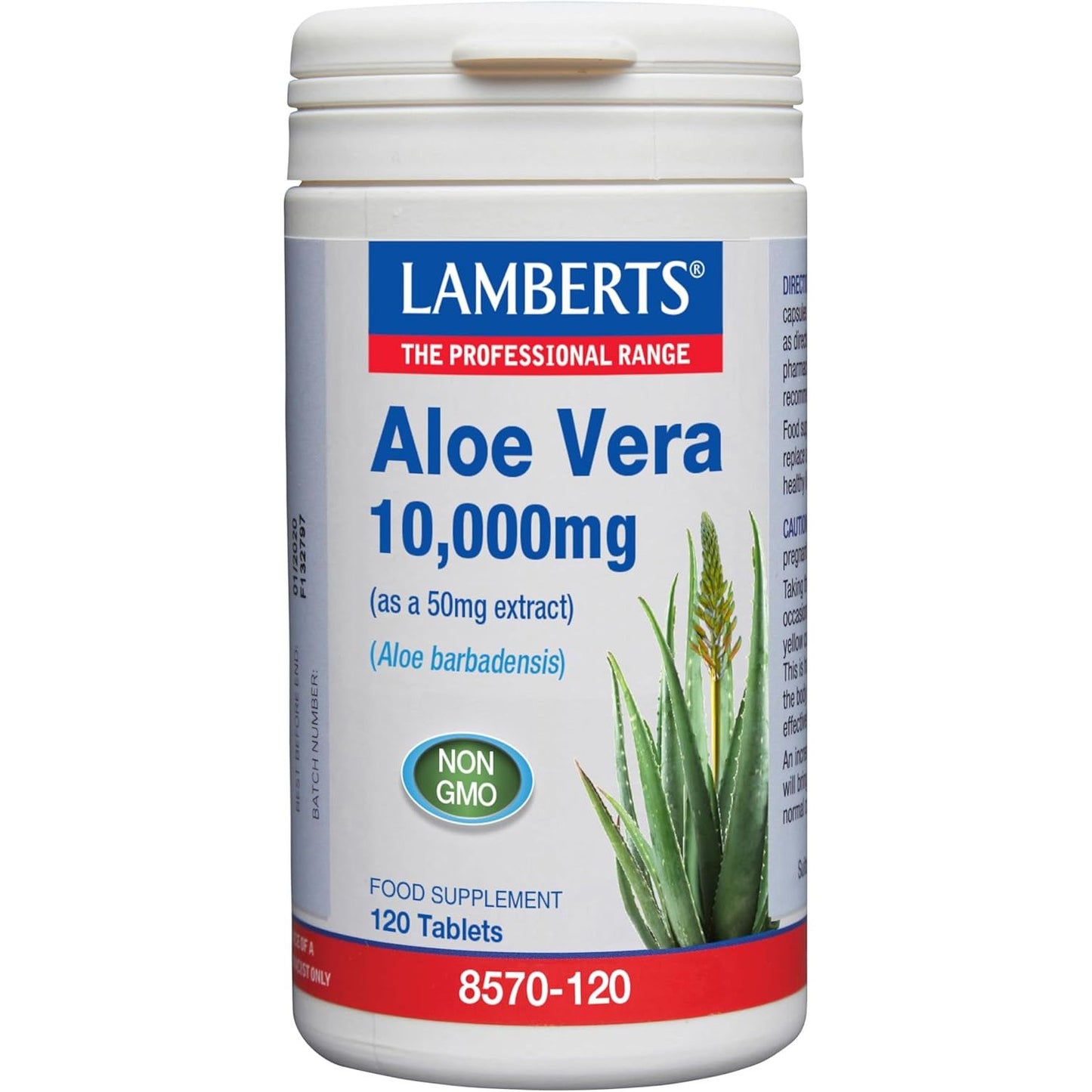 Áloe vera 10000 mg 120 comprimidos