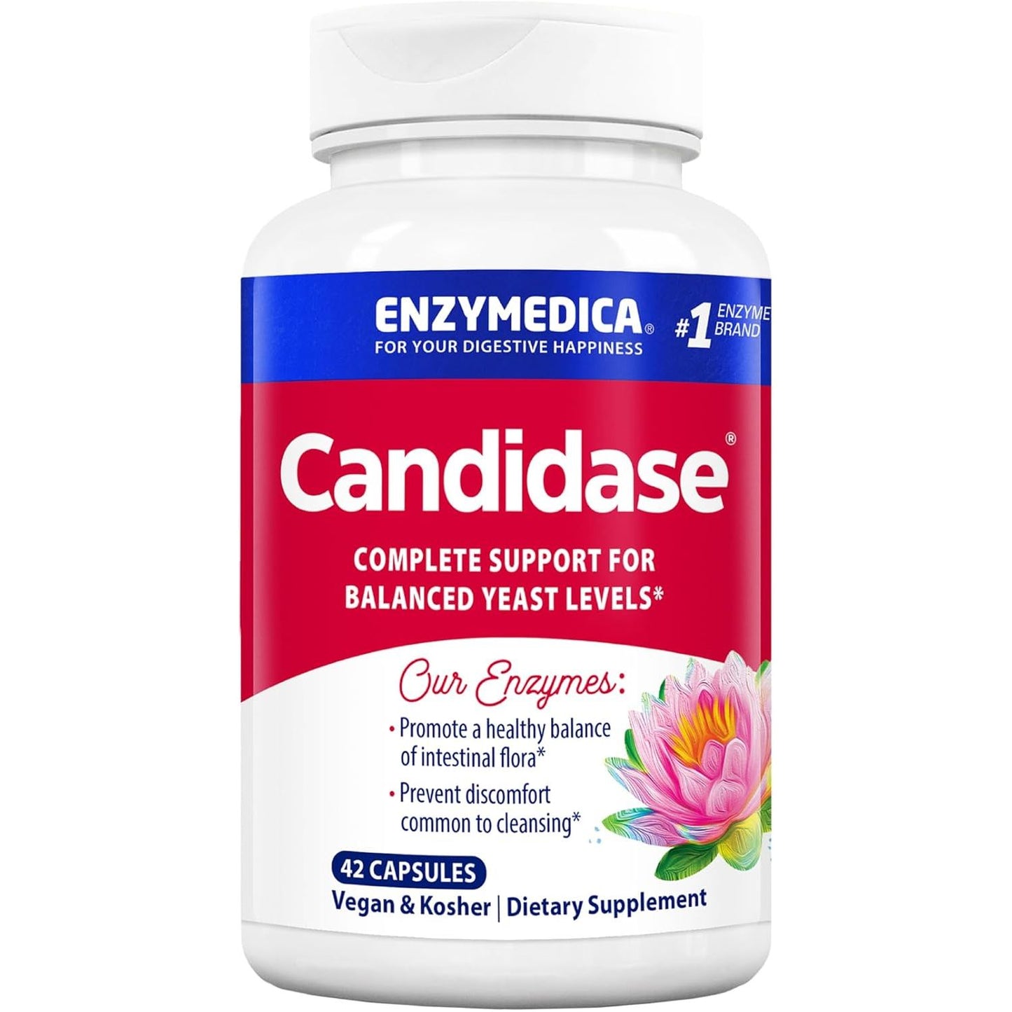 Candidase enzimas antifúngicas 42 cápsulas