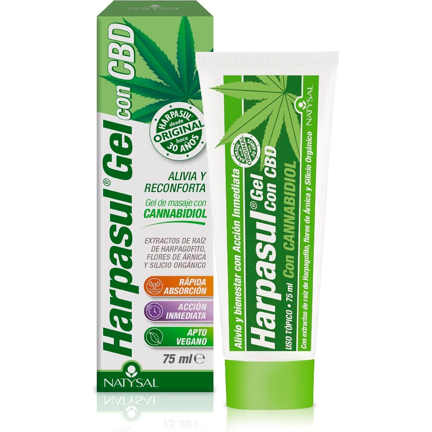 Harpasul CBD Gel tópico 75 ml