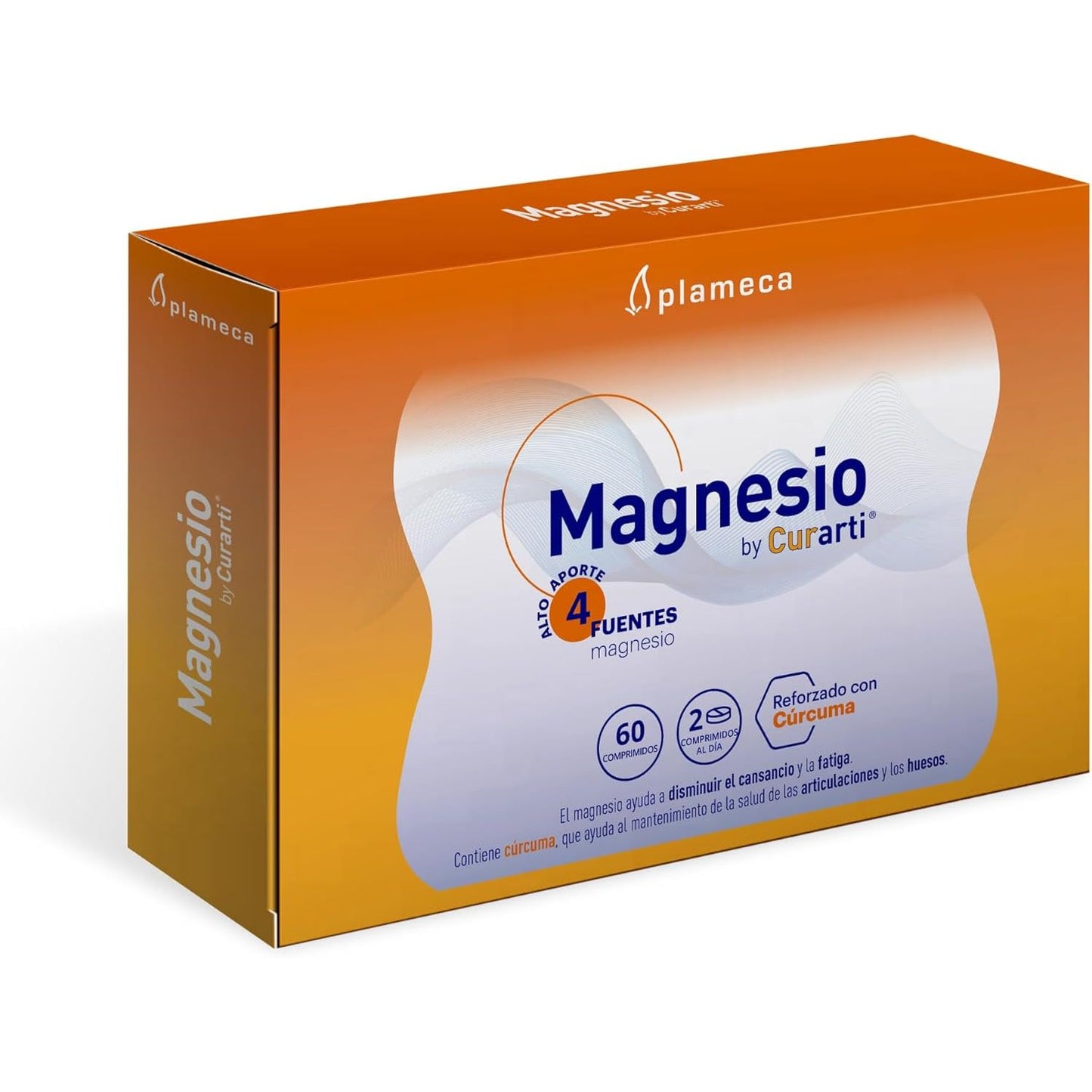Curarti Magnesium 4 Sources Turmeric Vitamin B6 60 Tablets