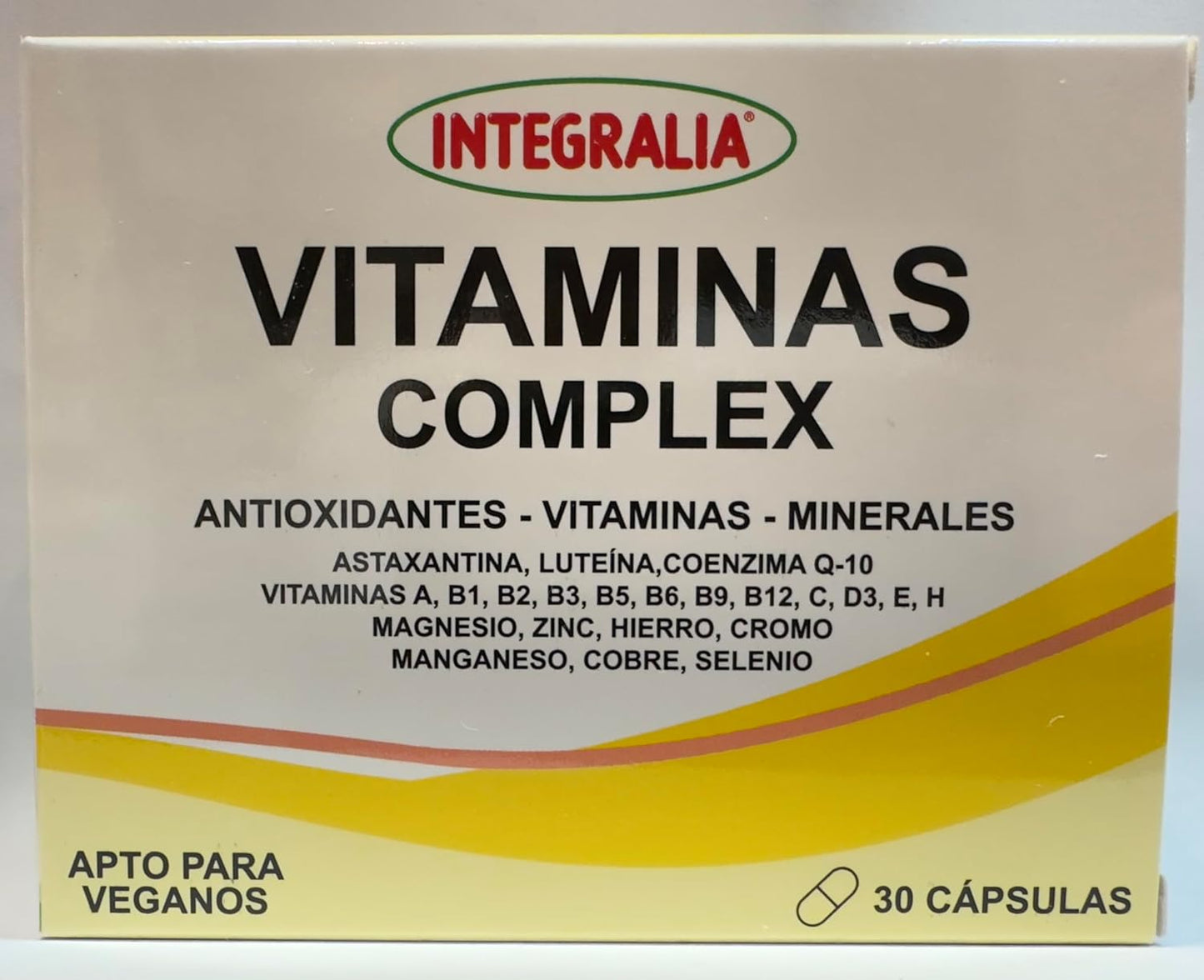 INTEGRALIA Vitaminas Complex Senior, 30 Cápsulas