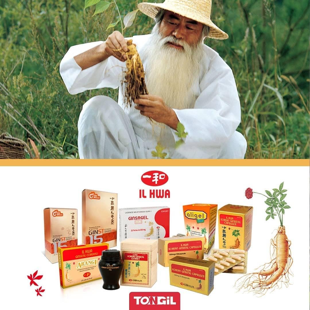 Tongil - Té GINST15 IL Hwa 30 sobres - Té granulado soluble con extracto de ginseng coreano - Cultivo propio y procedimiento de extracción exclusivo