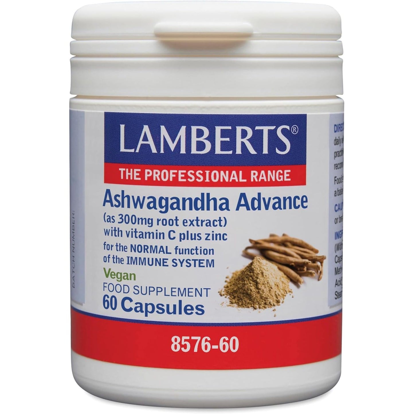 Ashwagandha Extract 5% Withanolides 6000 mg 60 Capsules