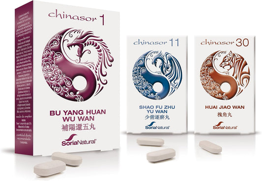 Chinasor 12 Bu Zhong Yi Qi Wan 30 Tablets Soria Natural