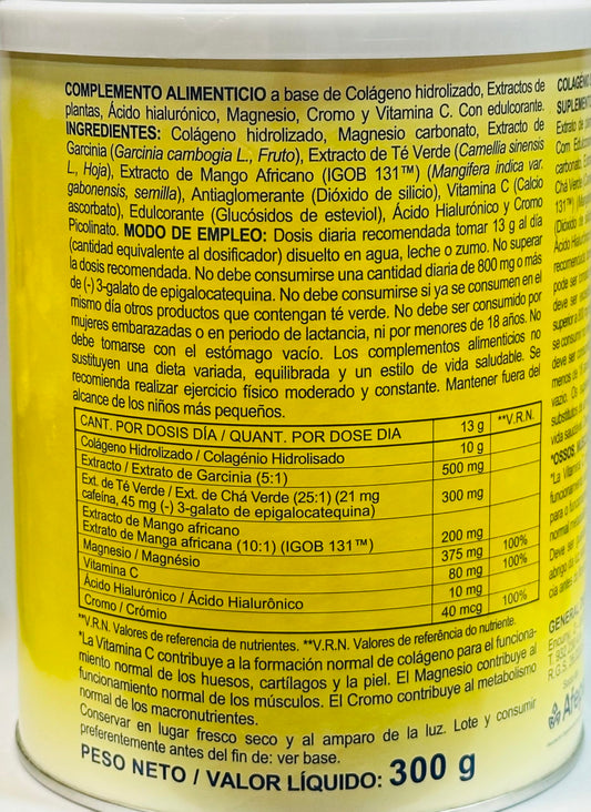 INTEGRALIA Colágeno Soluble Plus Slim, 300 g