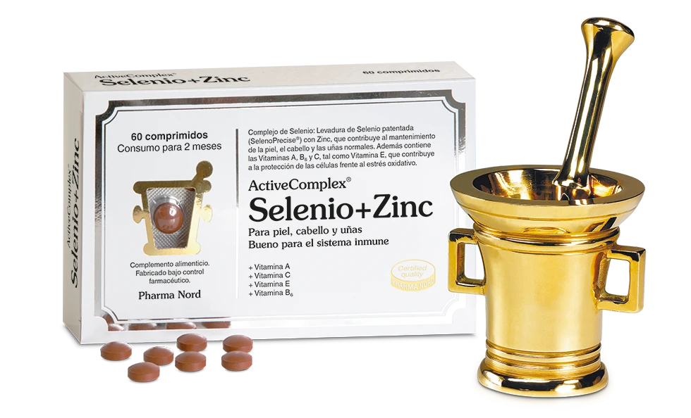 Pharma Nord Selenio y Zinc para el sistema inmunológico 150Tabletas
